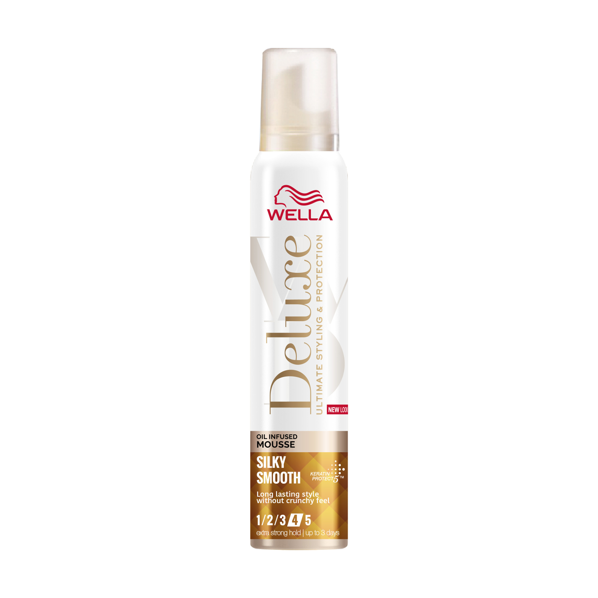 Мус для волосся WELLA Deluxe Silky Smooth Oil Infused Mousse, 200 мл
